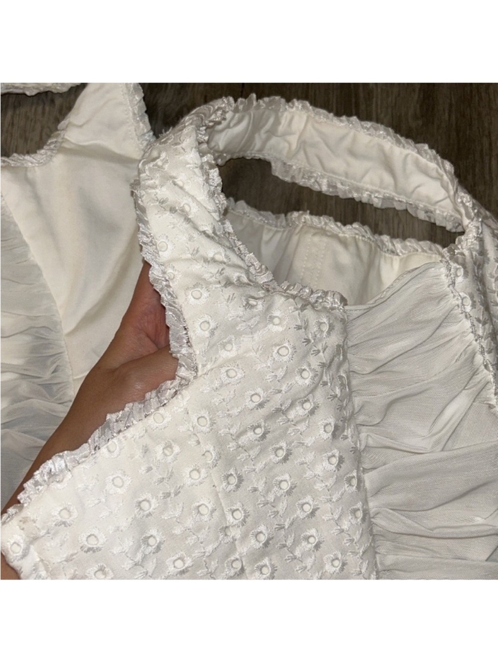 ❤️‍🔥Firm Price❤️‍🔥House of CB Catalina White corset - Picture 8 of 13